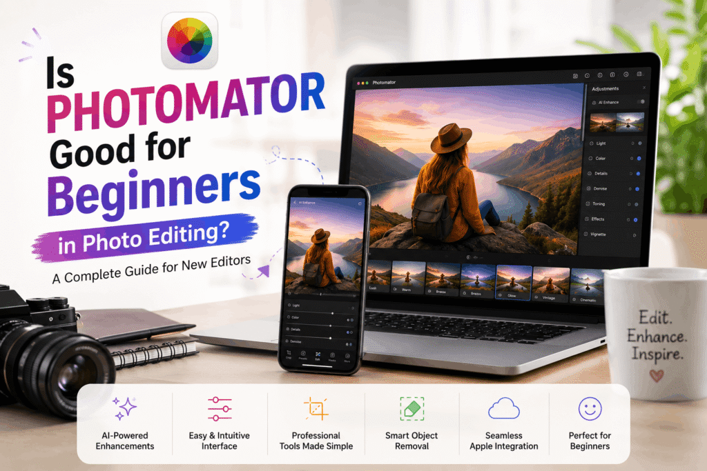 Is Photomator Good for Beginners in Photo Editing