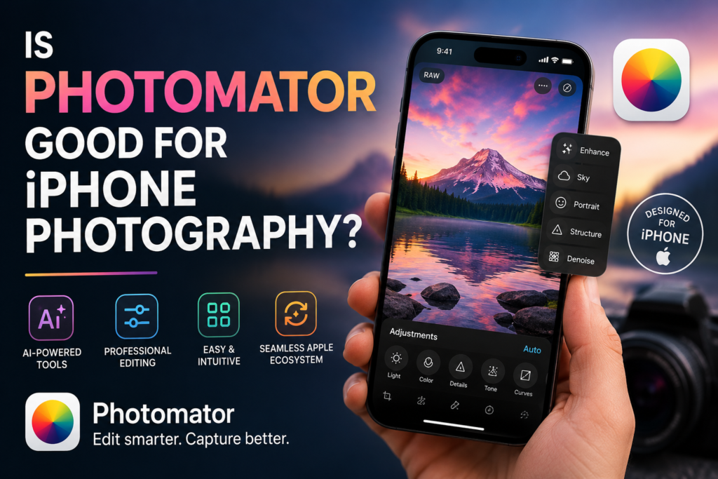 Is Photomator Good for iPhone Photography?